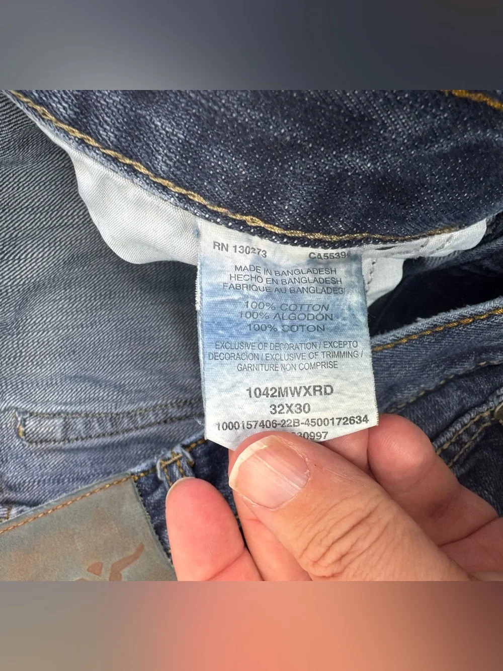Wrangler 20x jeans